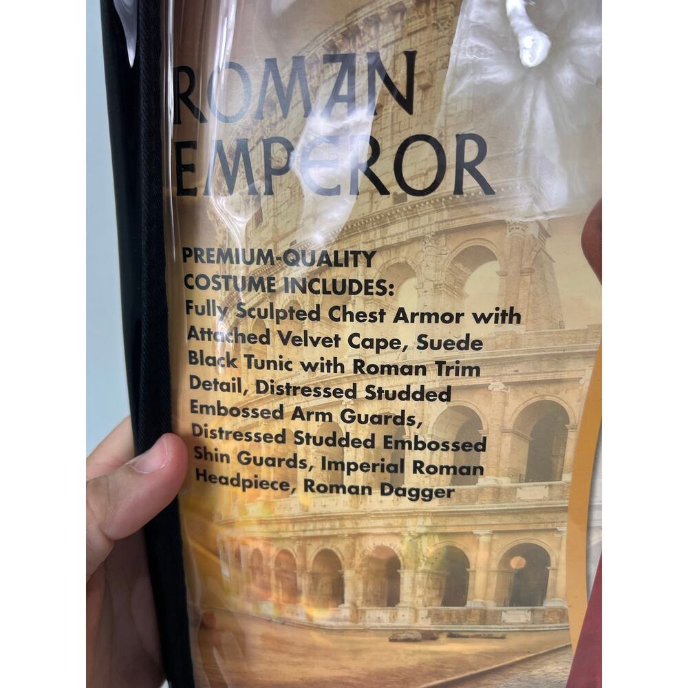 Spirit Halloween Signature Collection Roman Emperor Adult M Costume - Picture 3 of 6
